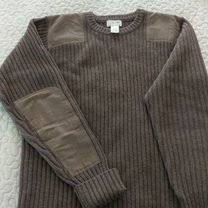 LL. Bean large tall merino wool sweater